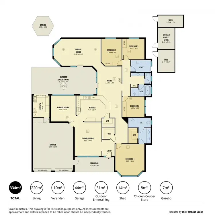 Floorplan of Homely house listing, 2 Pioneer Court, Salisbury Heights SA 5109