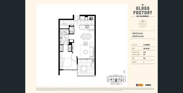Floorplan of Homely house listing, 310/57 Vulture Street, West End QLD 4101
