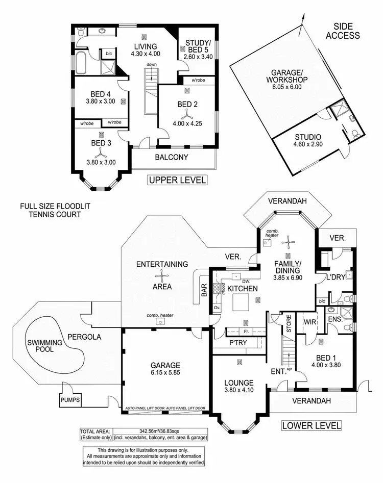 Floorplan of Homely house listing, 50 The Oaks Parade, Aberfoyle Park SA 5159