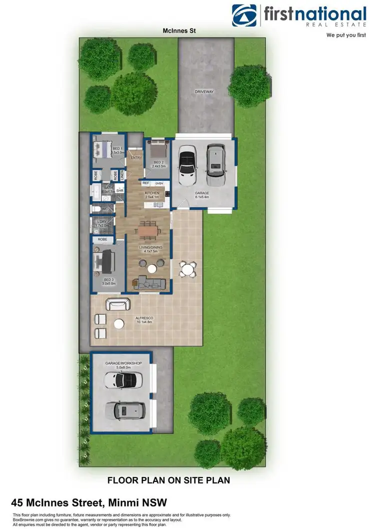Floorplan of Homely house listing, 45 Mcinnes Street, Minmi NSW 2287