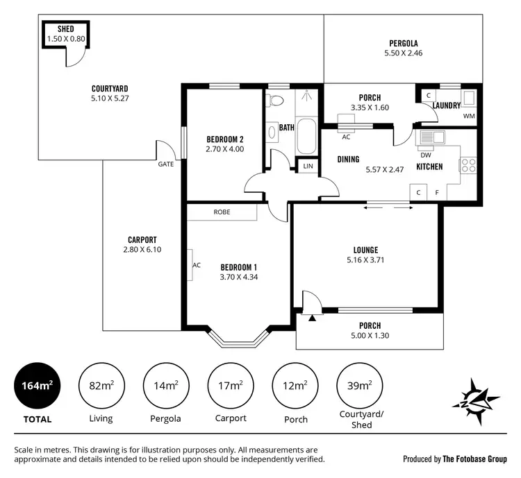 Floorplan of Homely unit listing, 6/7 Halsbury Avenue, Kingswood SA 5062