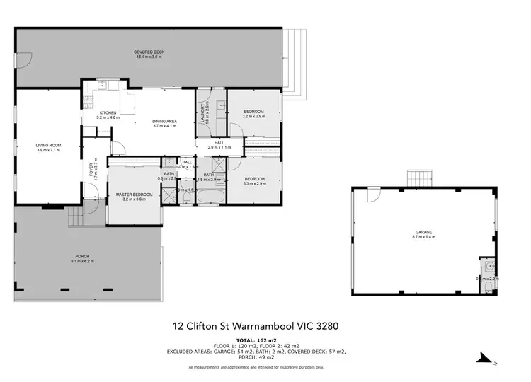 Floorplan of Homely house listing, 12 Clifton Street, Warrnambool VIC 3280