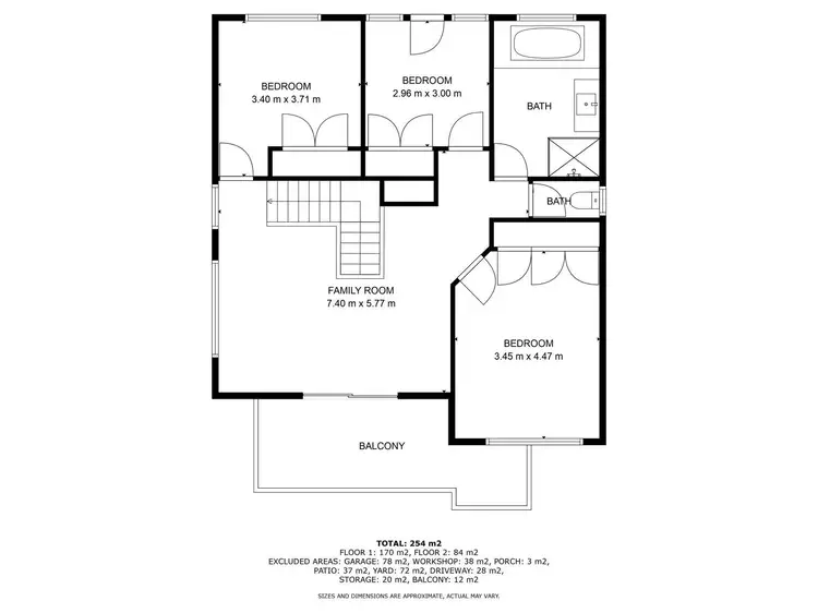 Floorplan of Homely house listing, 6 Church Street, Wodonga VIC 3690
