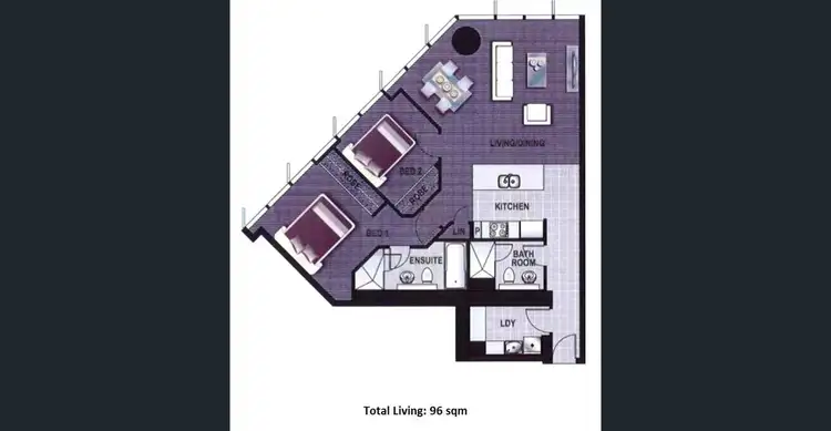 Floorplan of Homely house listing, 5003/43 Herschel Street, Brisbane City QLD 4000