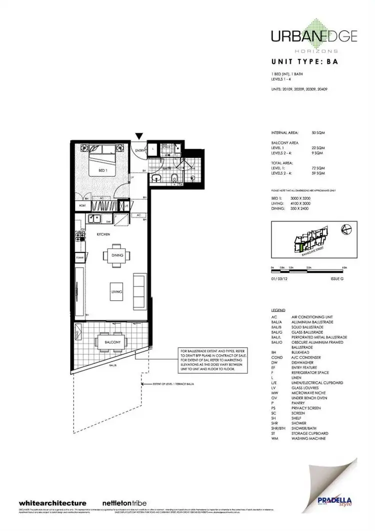 Floorplan of Homely house listing, 20109/72 Victoria Park Road, Kelvin Grove QLD 4059