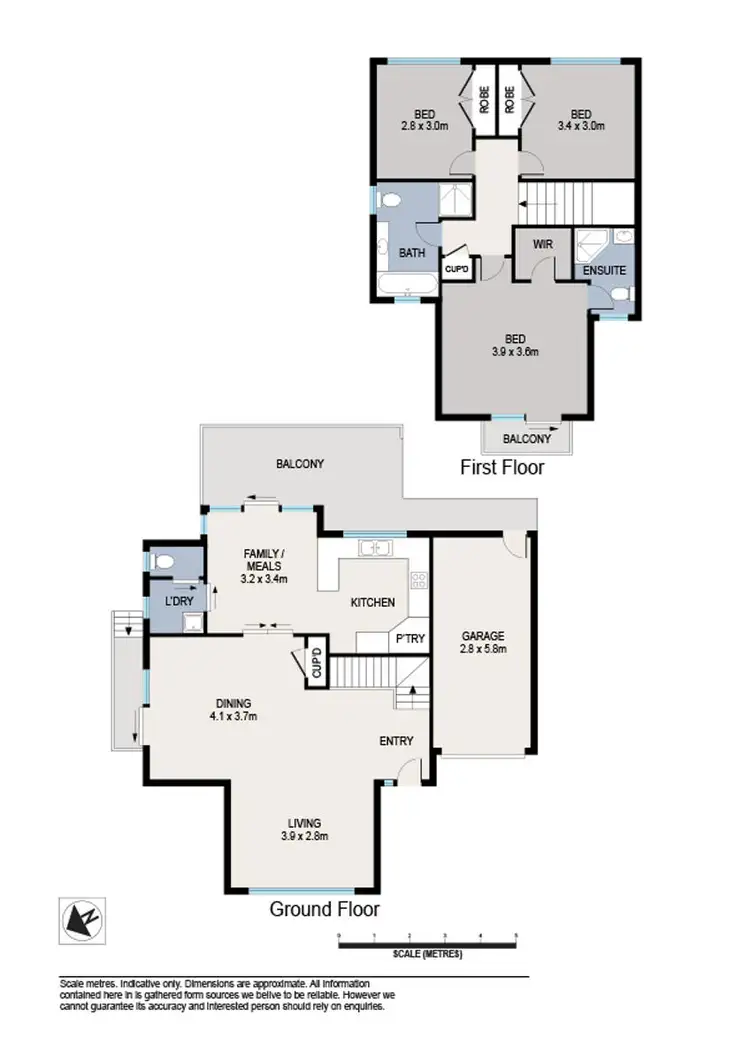 Floorplan of Homely house listing, 13 Scarborough Way, Cherrybrook NSW 2126