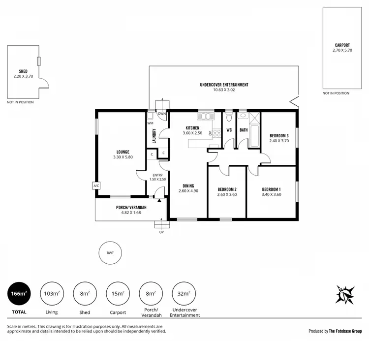 Floorplan of Homely house listing, 12 Advance Court, Noarlunga Downs SA 5168