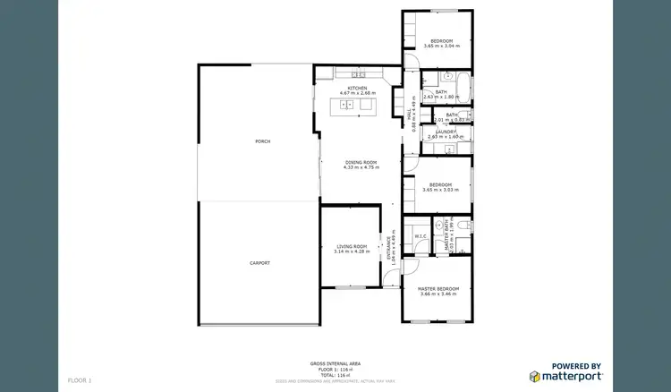Floorplan of Homely house listing, 24 Lizlee Drive, Mildura VIC 3500