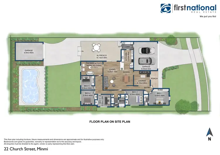 Floorplan of Homely house listing, 22 Church Street, Minmi NSW 2287