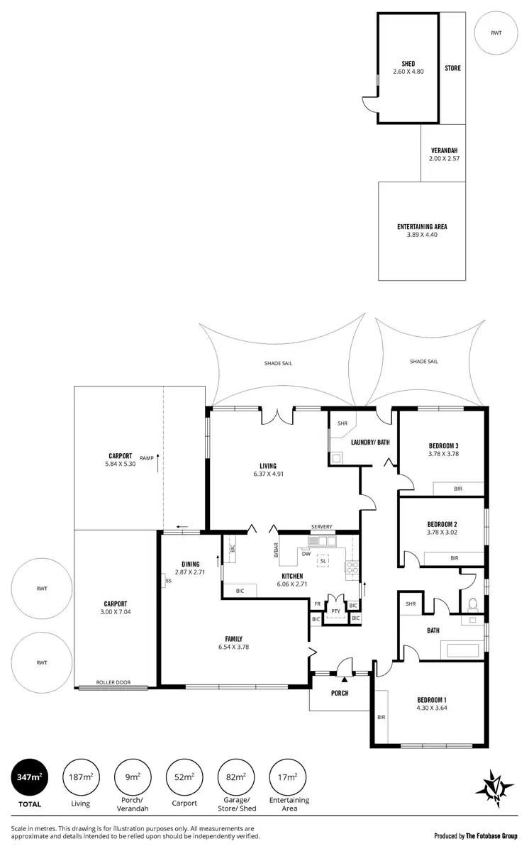 Floorplan of Homely house listing, 10 Patricia Street, Coromandel Valley SA 5051