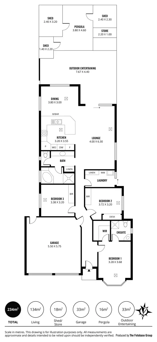 Floorplan of Homely house listing, 133 Sturt Road, Dover Gardens SA 5048