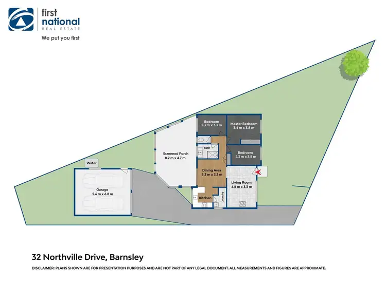 Floorplan of Homely house listing, 32 Northville Drive, Barnsley NSW 2278