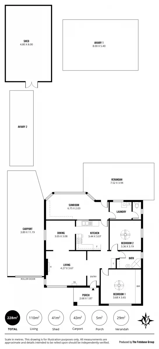 Floorplan of Homely house listing, 96 Bells Road, Glengowrie SA 5044