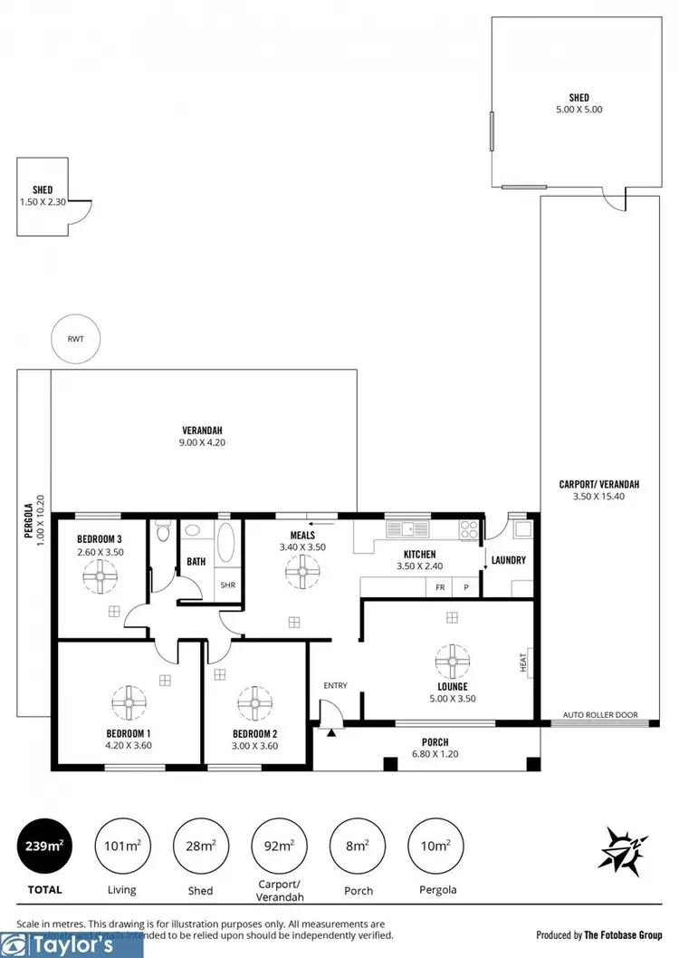 Floorplan of Homely house listing, 25 Goodfield Road, Para Hills West SA 5096