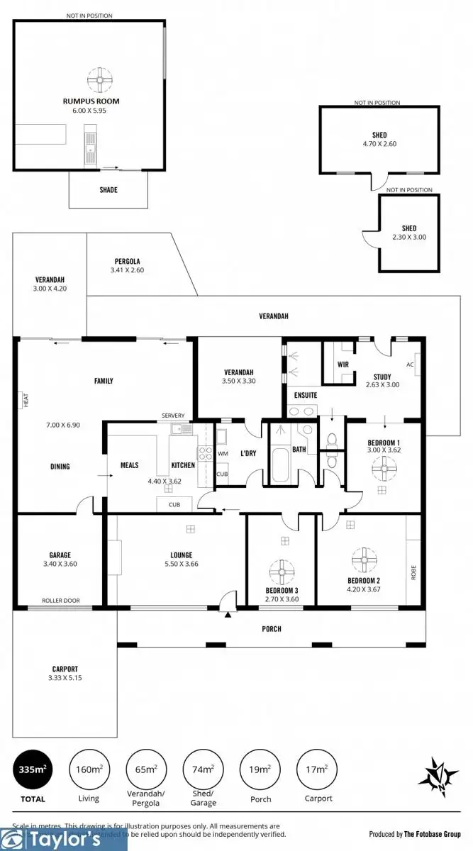 Floorplan of Homely house listing, 11 Frank Street, Para Hills SA 5096