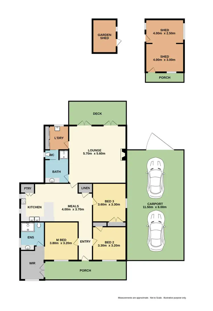 Floorplan of Homely house listing, 49 Last Street, Beechworth VIC 3747