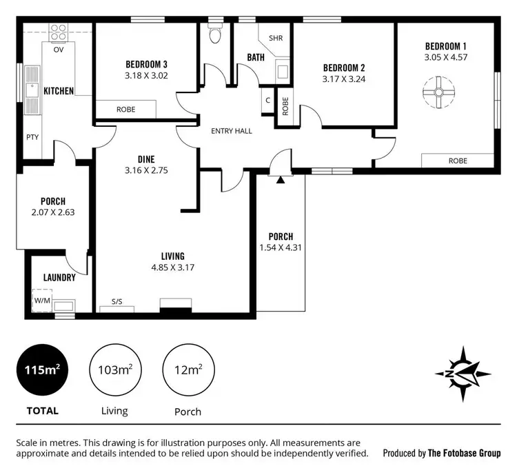 Floorplan of Homely house listing, 11 Coolah Terrace, Marion SA 5043