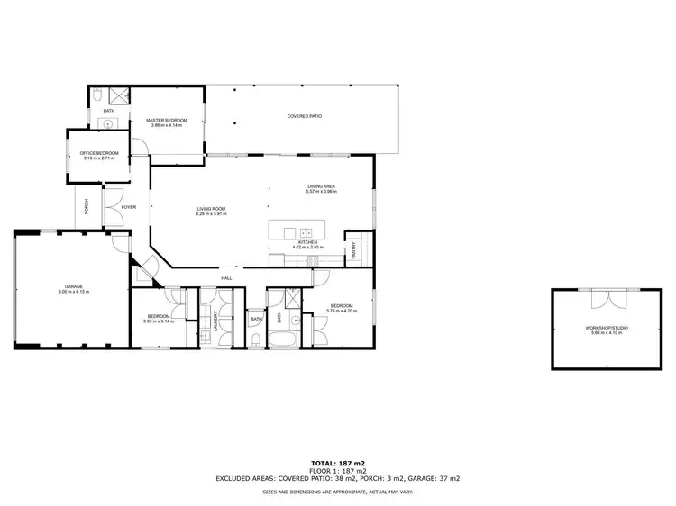 Floorplan of Homely house listing, 7 Jessica Court, Tangambalanga VIC 3691