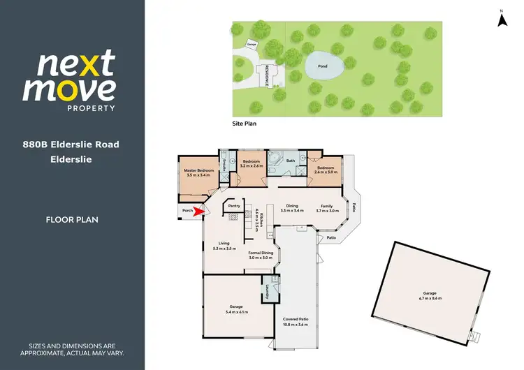 Floorplan of Homely rural property listing, 880B Elderslie Road, Elderslie NSW 2335