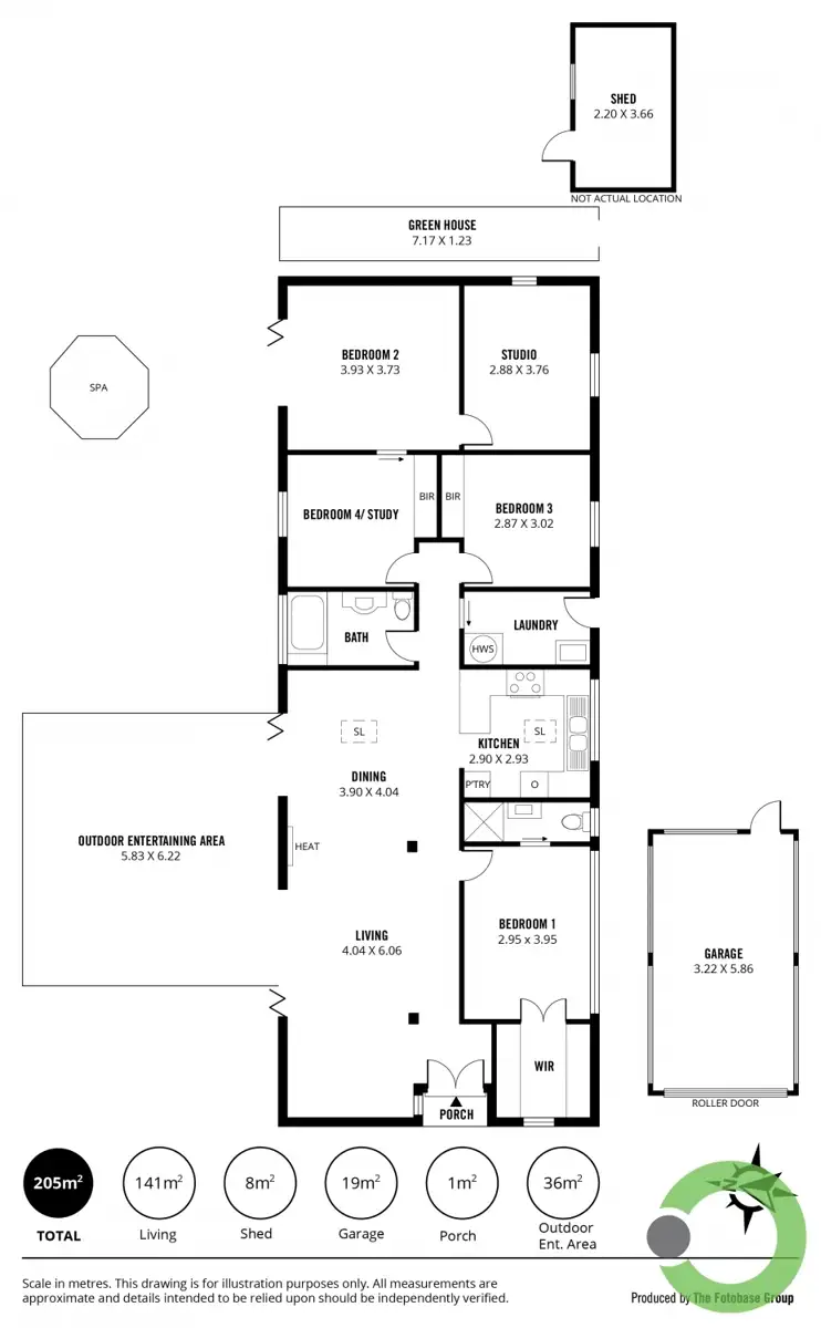 Floorplan of Homely house listing, 1 Hovea Street, Blackwood SA 5051