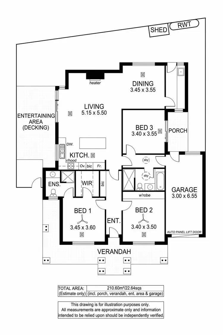 Floorplan of Homely house listing, 1/1 Windemere Street, Seacombe Gardens SA 5047