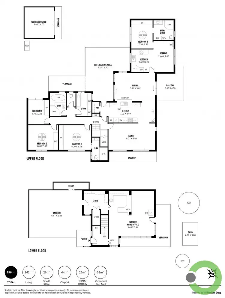 Floorplan of Homely house listing, 30 Sandow Crescent, Coromandel Valley SA 5051