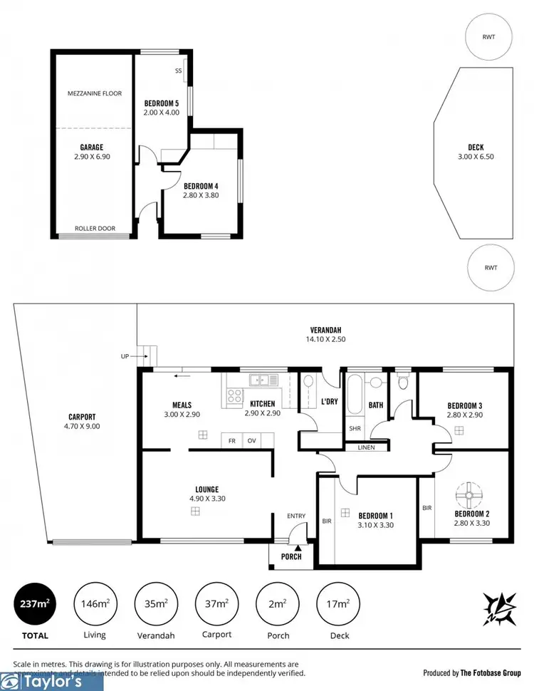 Floorplan of Homely house listing, 9 Newcombe Drive, Gilles Plains SA 5086