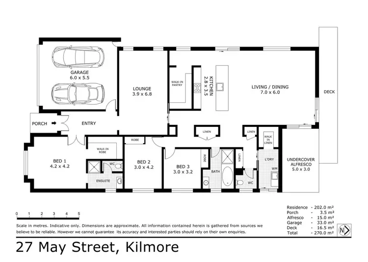 Floorplan of Homely house listing, 27 May Street, Kilmore VIC 3764