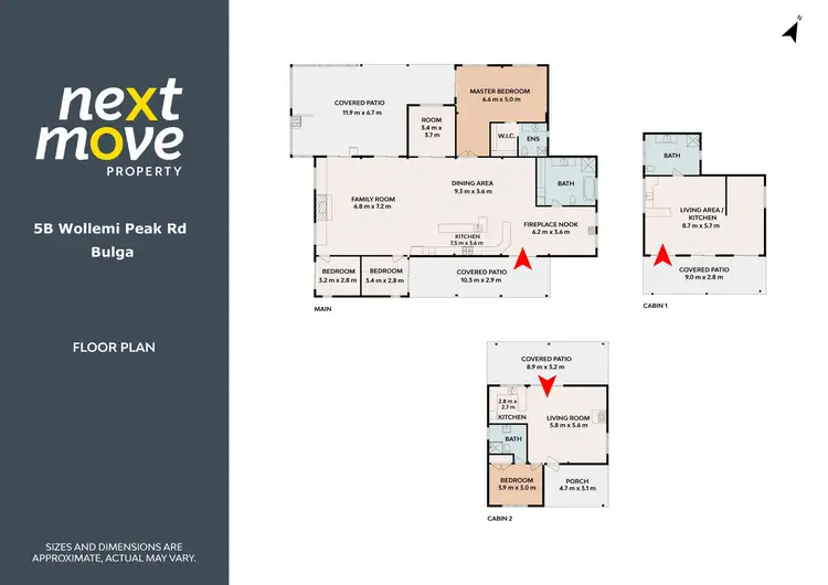 Floorplan of Homely rural property listing, 5B Wollemi Peak Road, Bulga NSW 2330