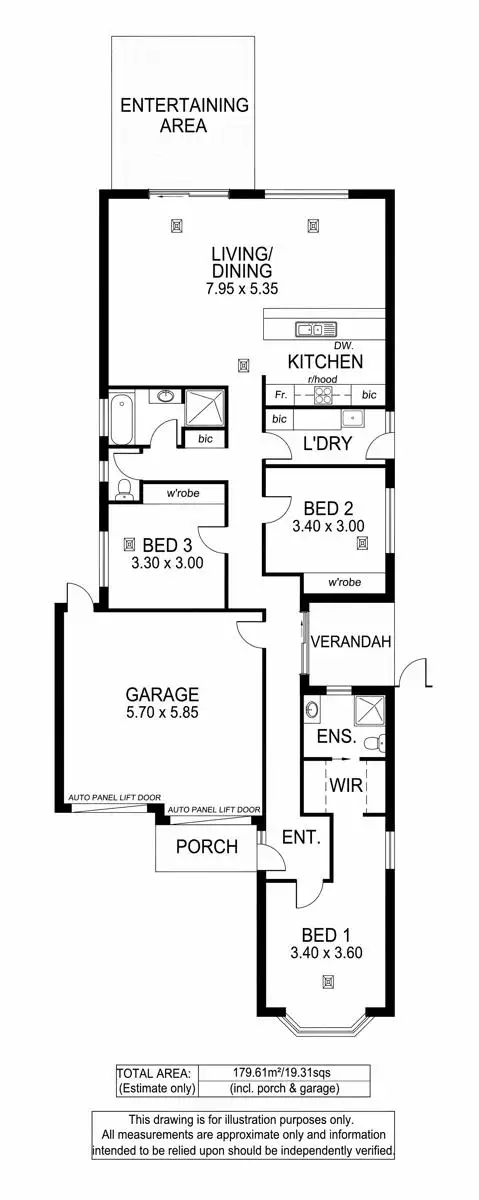 Floorplan of Homely house listing, 76A Lane Street, Richmond SA 5033