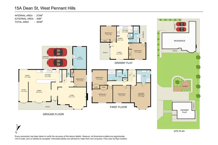 Floorplan of Homely house listing, 15A Dean Street, West Pennant Hills NSW 2125