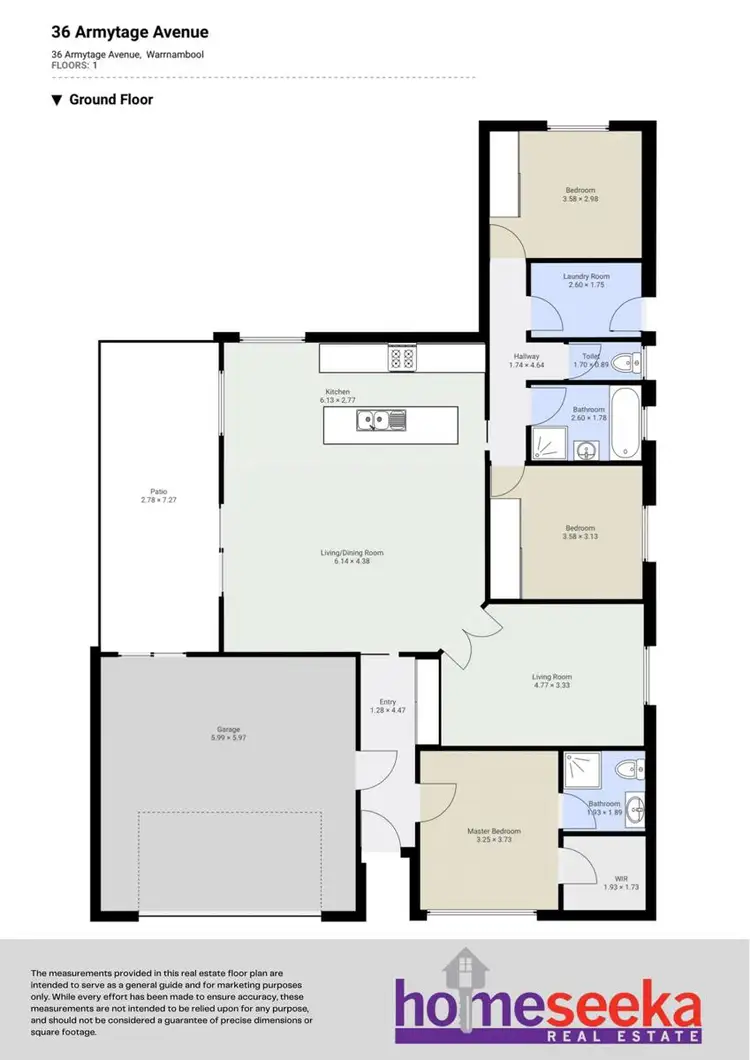 Floorplan of Homely house listing, 36 Armytage Avenue, Warrnambool VIC 3280