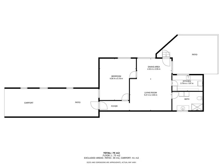 Floorplan of Homely house listing, 213 Lawrence Street, Wodonga VIC 3690