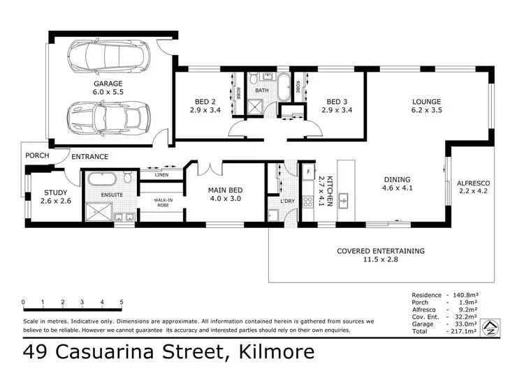 Floorplan of Homely house listing, 49 Casuarina Street, Kilmore VIC 3764
