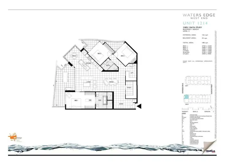 Floorplan of Homely house listing, 1214/45 Duncan Street, West End QLD 4101