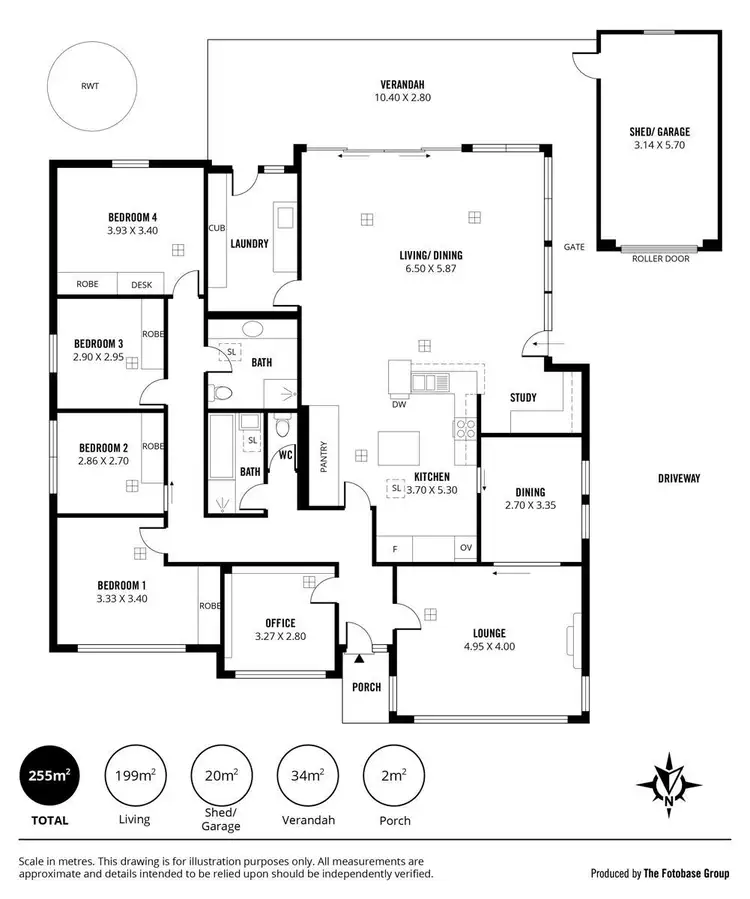 Floorplan of Homely house listing, 8 Cooper Street, Eden Hills SA 5050