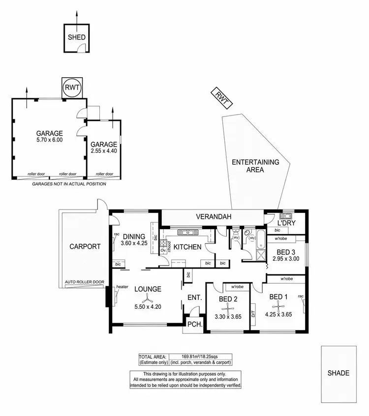 Floorplan of Homely house listing, 15 Stella Street, Darlington SA 5047