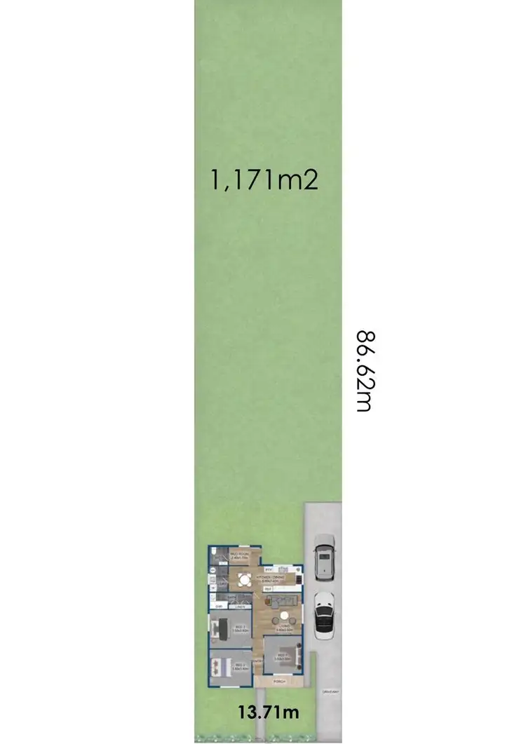 Floorplan of Homely house listing, 55 Lachlan Road, Cardiff NSW 2285