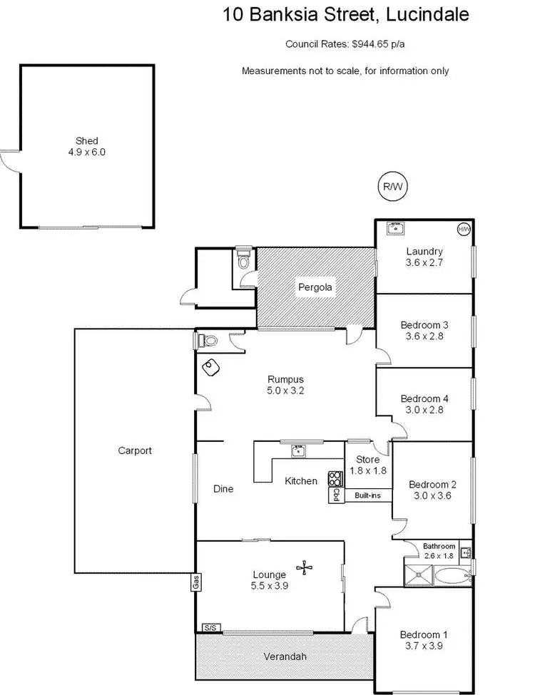 Floorplan of Homely house listing, 8-10 Banksia Street, Lucindale SA 5272