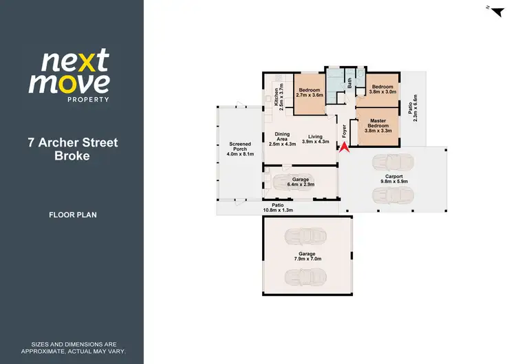 Floorplan of Homely house listing, 7 Archer Street, Broke NSW 2330