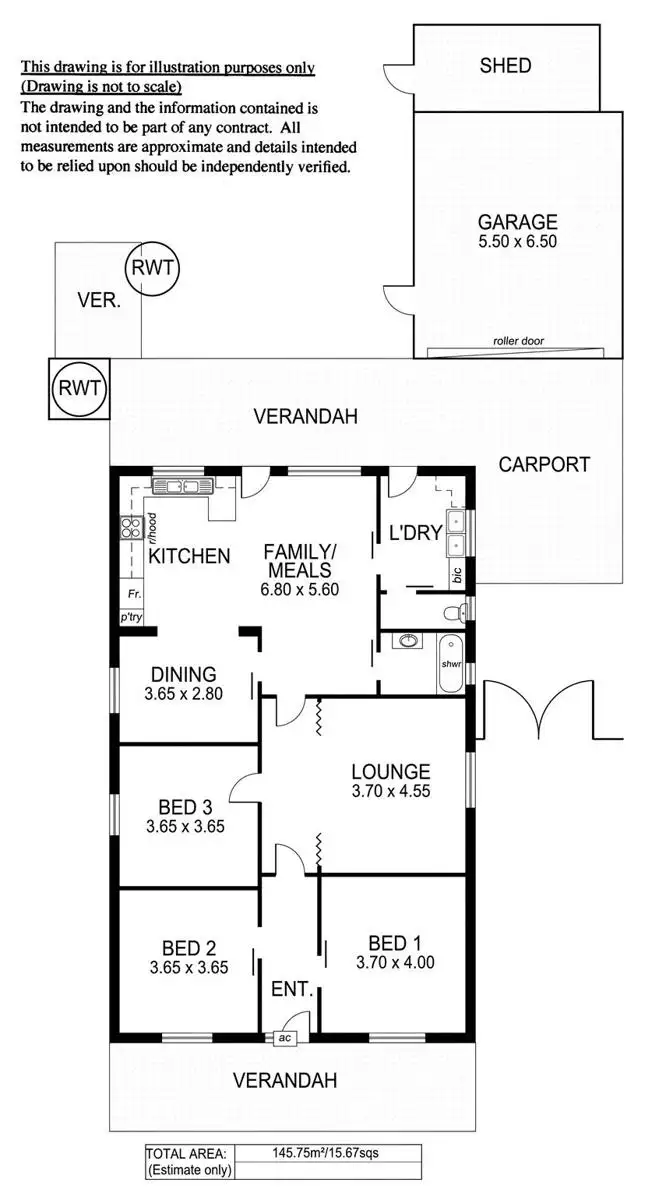 Floorplan of Homely house listing, 30 Lurline Street, Mile End SA 5031