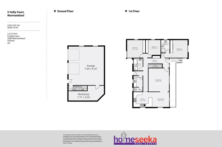 Floorplan of Homely house listing, 5 Holly Court, Warrnambool VIC 3280