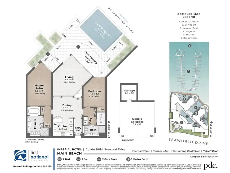 Floorplan of Homely apartment listing, 38/94 Seaworld Drive, Main Beach QLD 4217