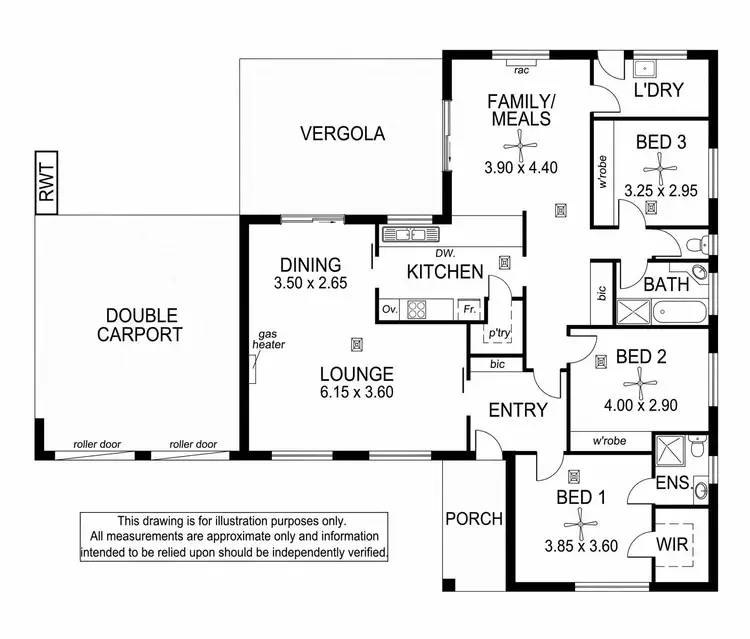 Floorplan of Homely house listing, 2A Egmont Avenue, Warradale SA 5046