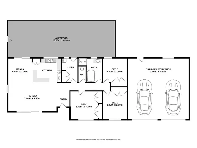 Floorplan of Homely house listing, 551 Kemp Street, Lavington NSW 2641