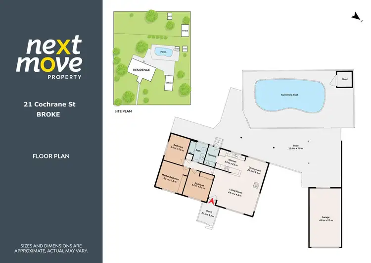 Floorplan of Homely house listing, 21 Cochrane Street, Broke NSW 2330