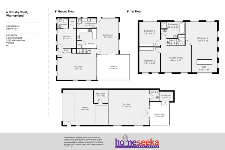 Floorplan of Homely house listing, 6 Ormsby Court, Warrnambool VIC 3280