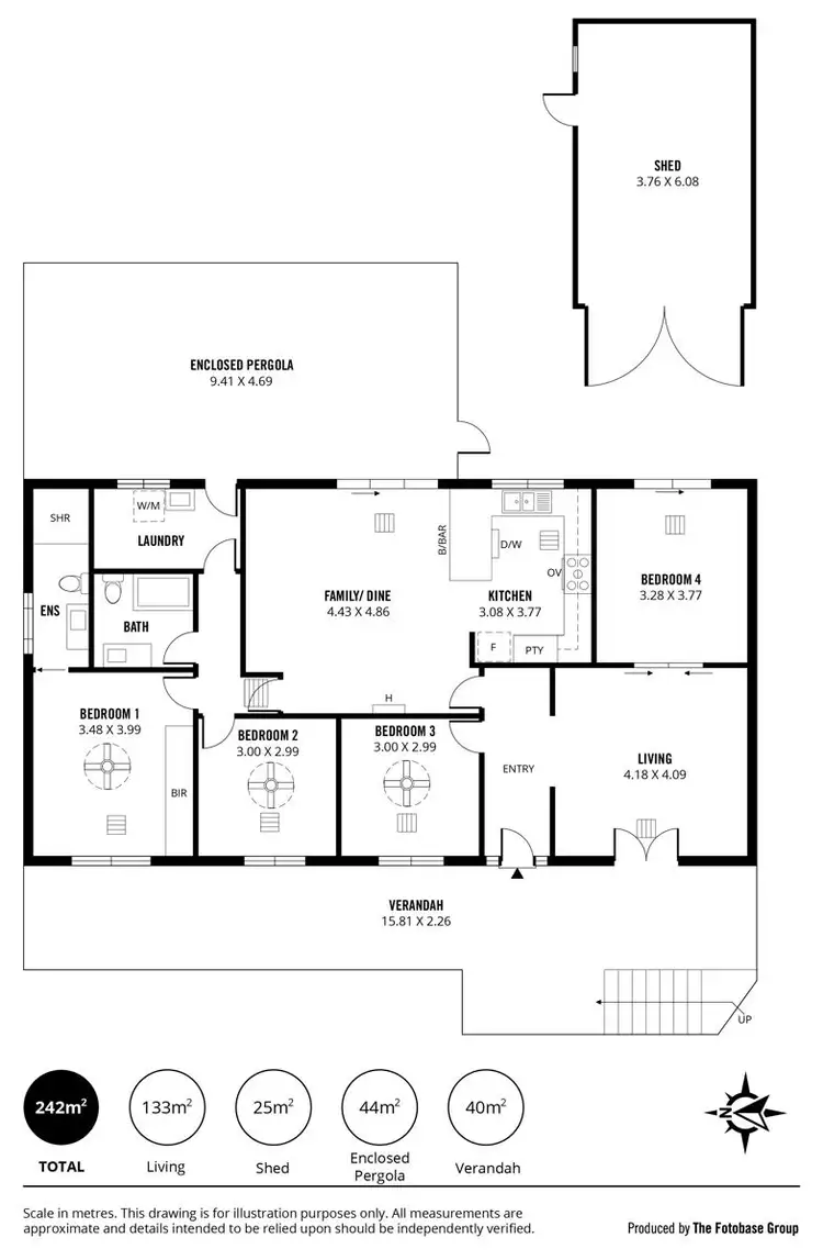 Floorplan of Homely house listing, 5 Annette Way, Coromandel Valley SA 5051