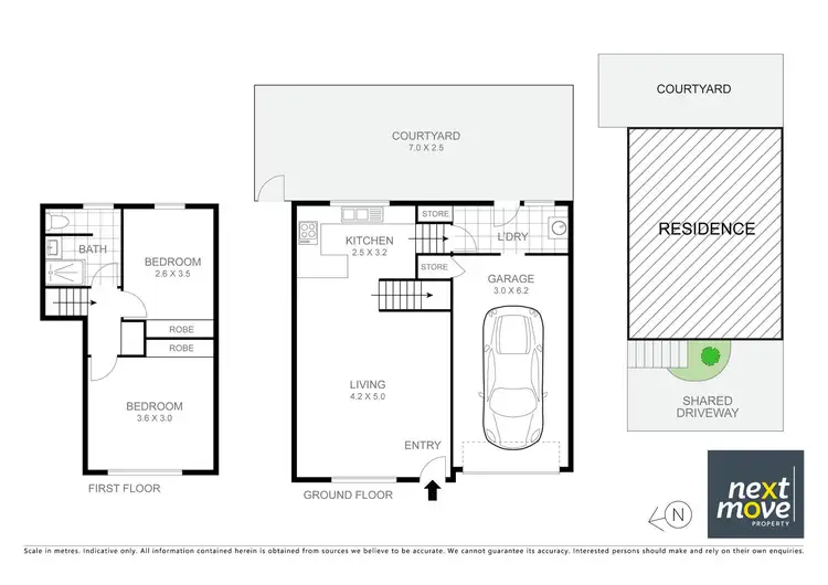 Floorplan of Homely apartment listing, 4/18 Howe Street, Singleton NSW 2330