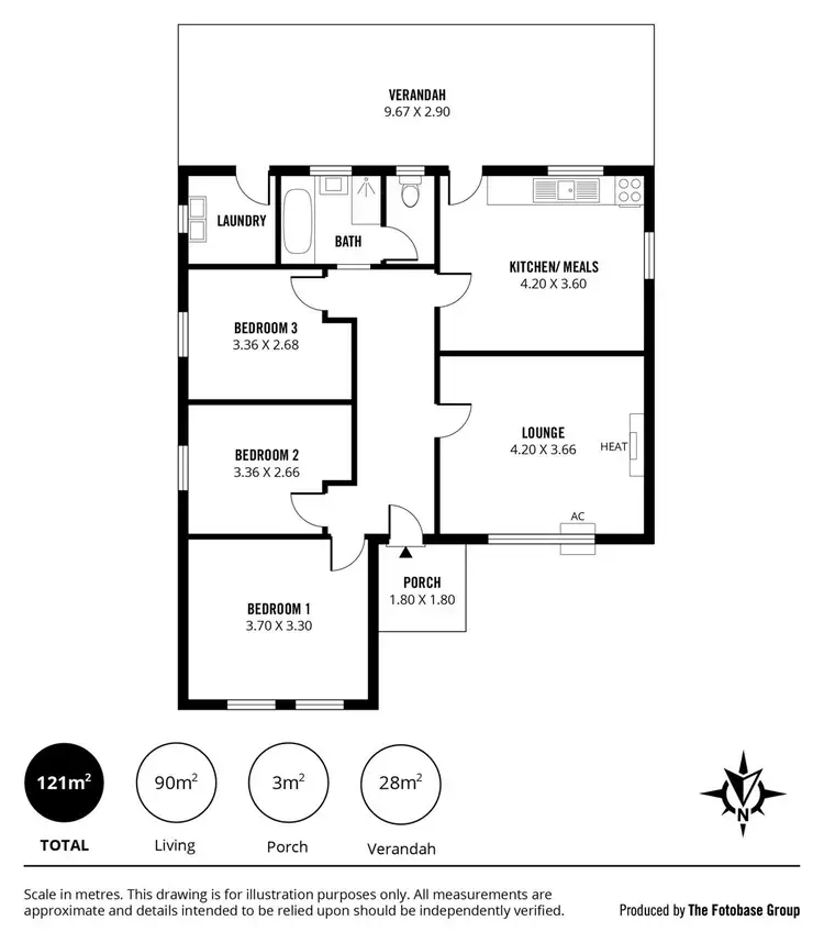 Floorplan of Homely house listing, 9 Pym Street, Croydon Park SA 5008
